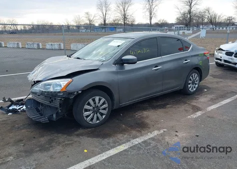 2015 Nissan Sentra Fe+ S/S/Sl/Sr/Sv z USA, uszkodzony, nr VIN 3N1AB7AP7FL654169